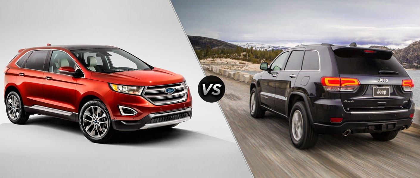 Compare 2016 Jeep Grand Cherokee With 2016 Ford Edge Team Chrysler Jeep Dodge Ram